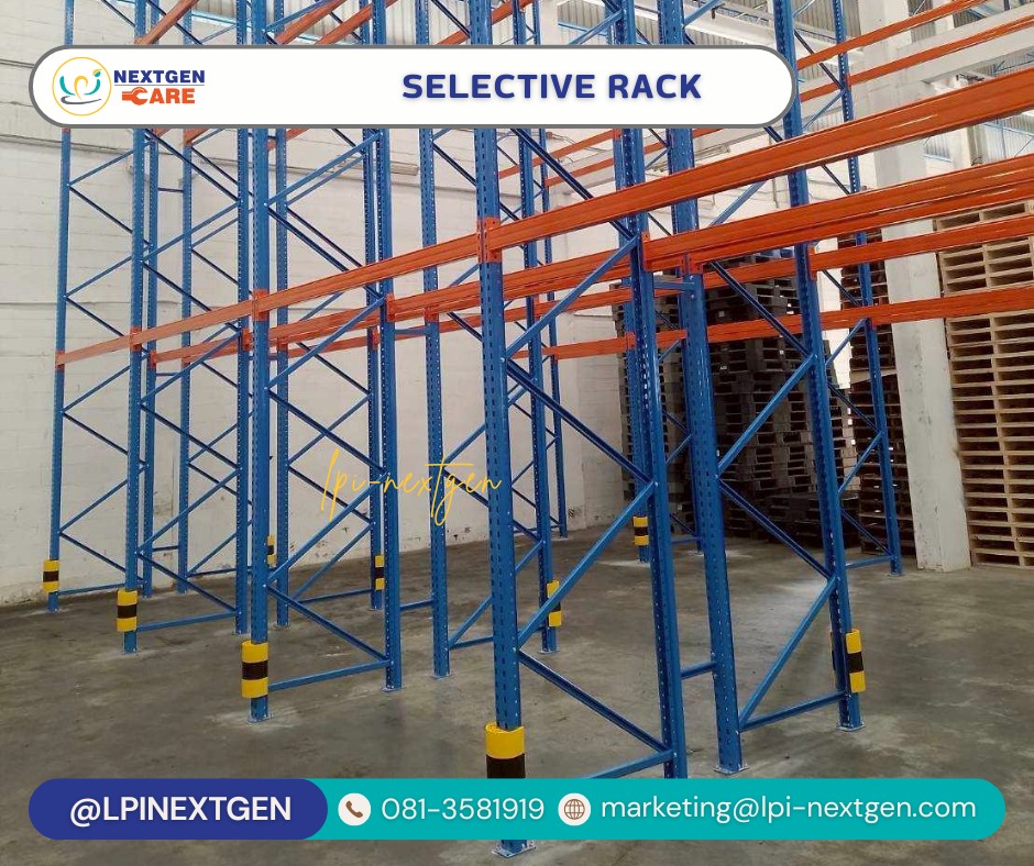 LPI-Nextgen - Selective Rack เข้าถึงสินค้าทุกพาเลทได้โดยตรง รองรับระบบ ...