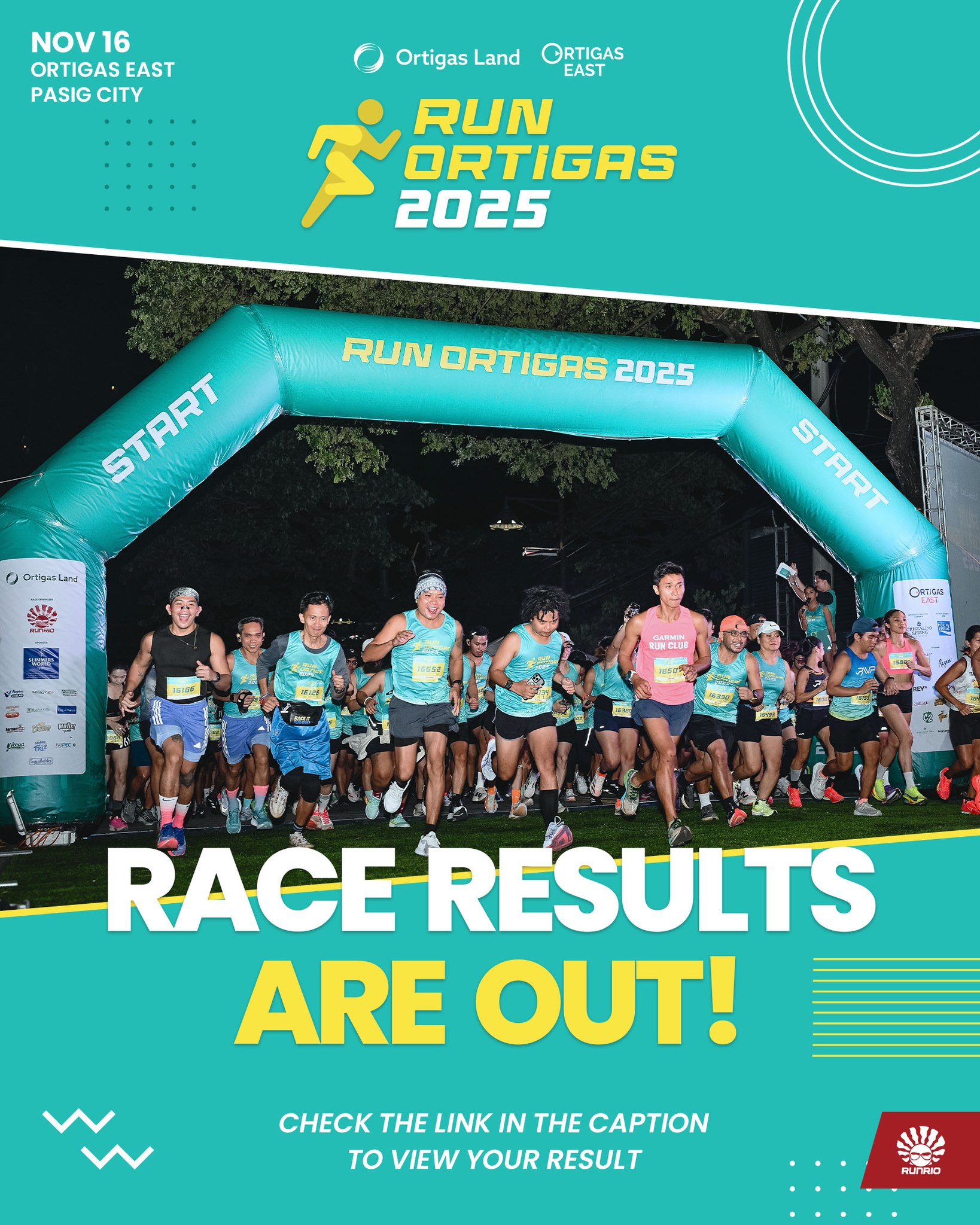 Runrio Inc. - ⚡ENERGY, FUN, AND FINISH LINE VIBES IN... | Facebook