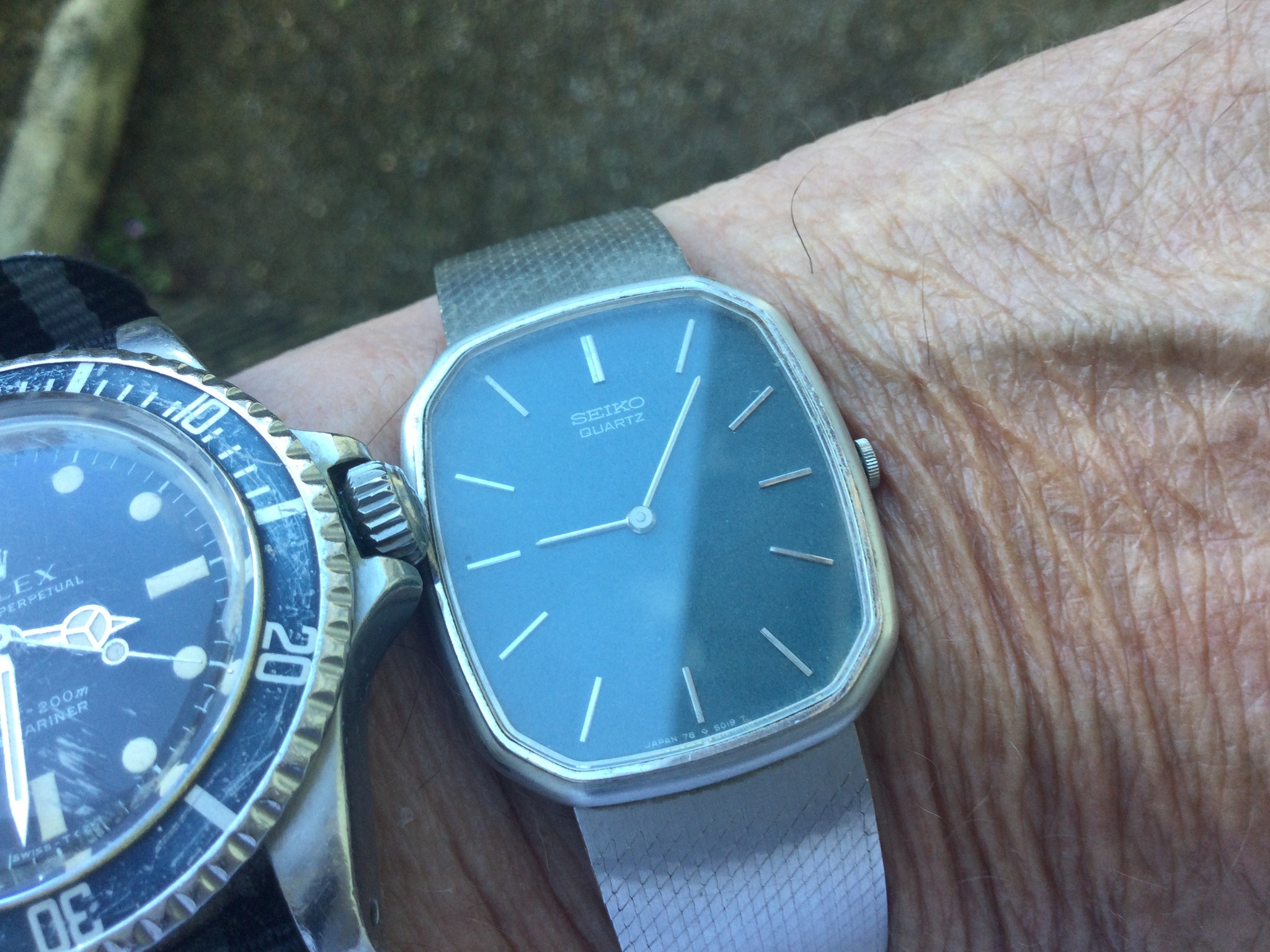 Credor 6020-5090, size 30x30mm. МЕИТИ SEIKO SETKOQUARTZ QUARTZ