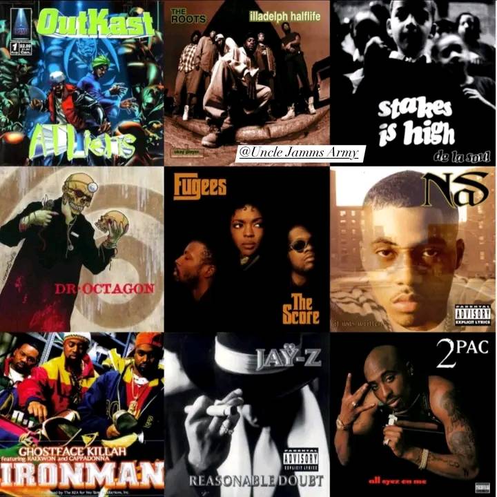90s hip hop compilation album from 1996
