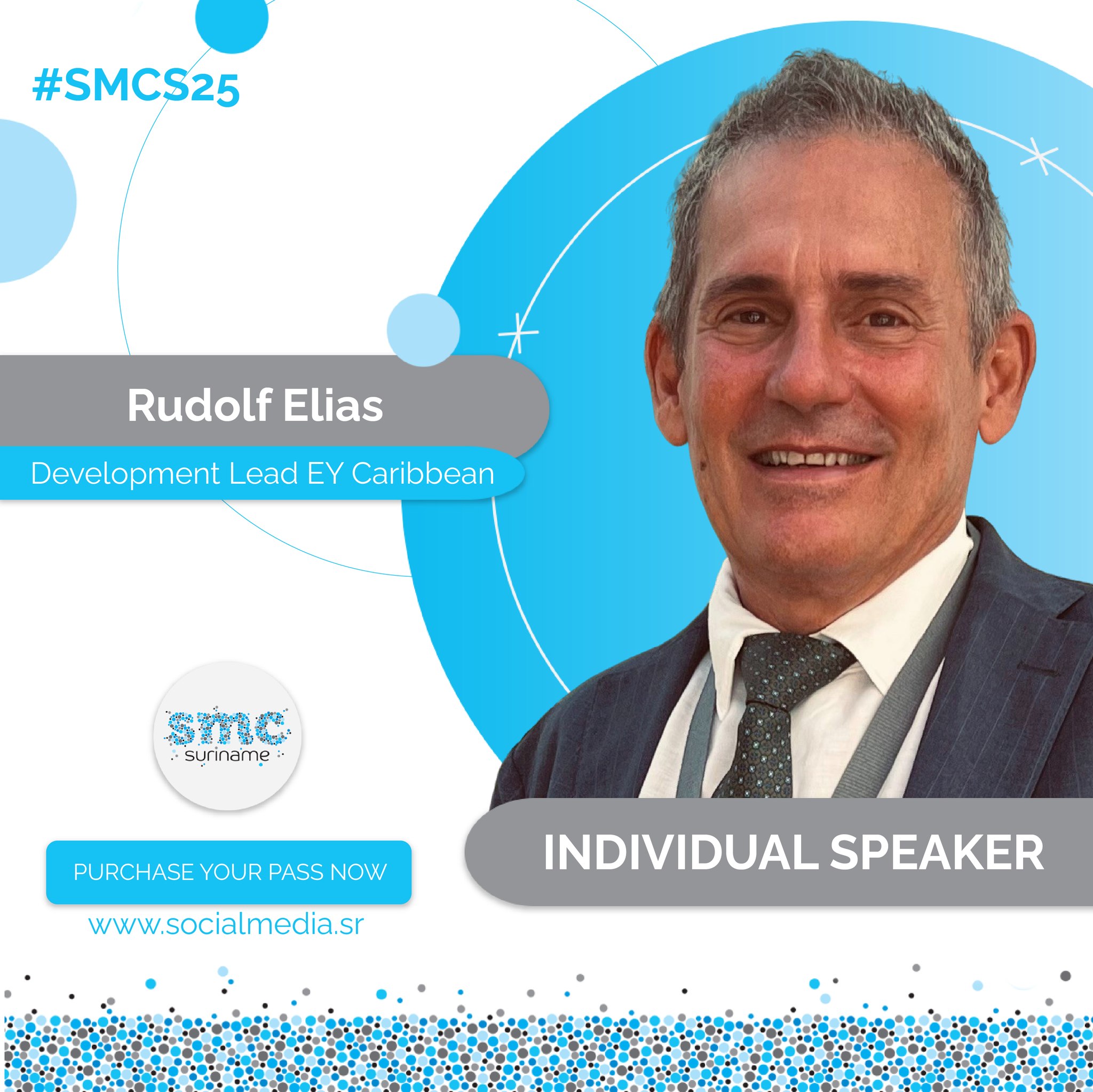 Social - SPEAKER ANNOUNCEMENT 🚨 It's happening! Rudolf Elias is joining ...
