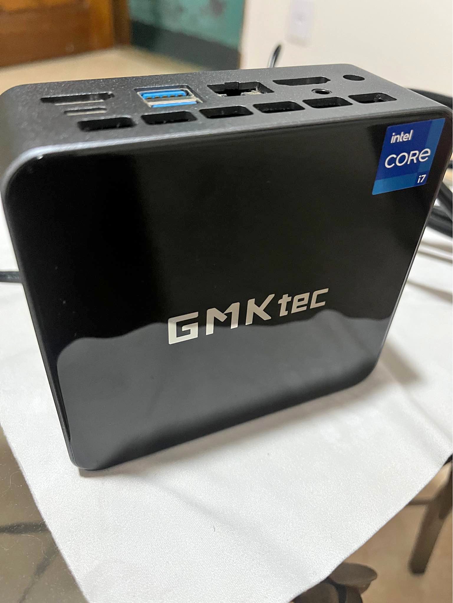 Mini PC GMKtec - Intel Core i7 | 512GB SSD | 16 GB de RAM | Estado de ...