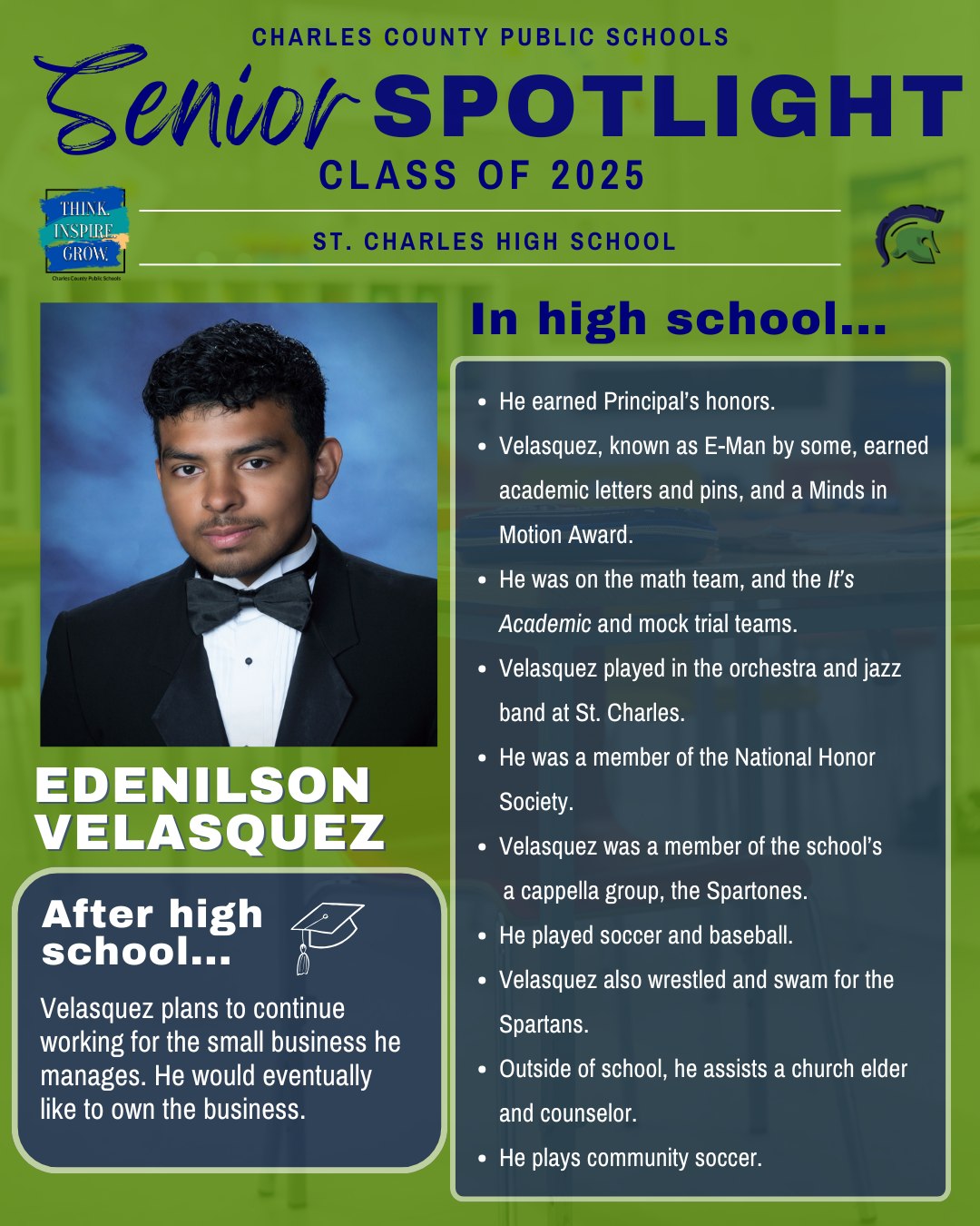 We asked a few seniors... - Charles County Public Schools | Facebook