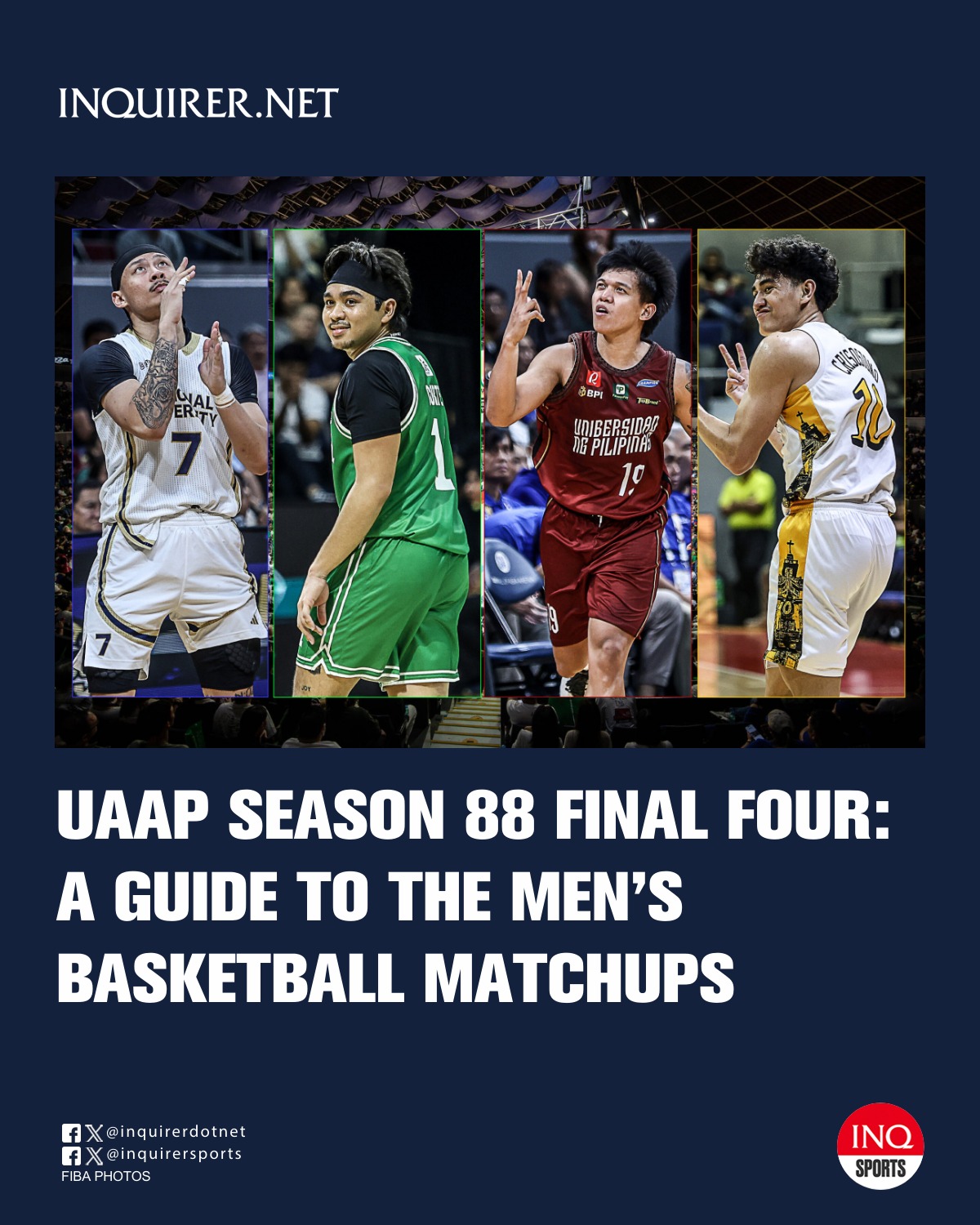 Inquirer - The UAAP Season 88 men’s basketball tournament officially ...