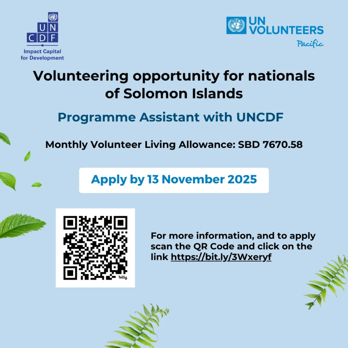 UNV - Do you have work experience in facilitating meeting consultations ...