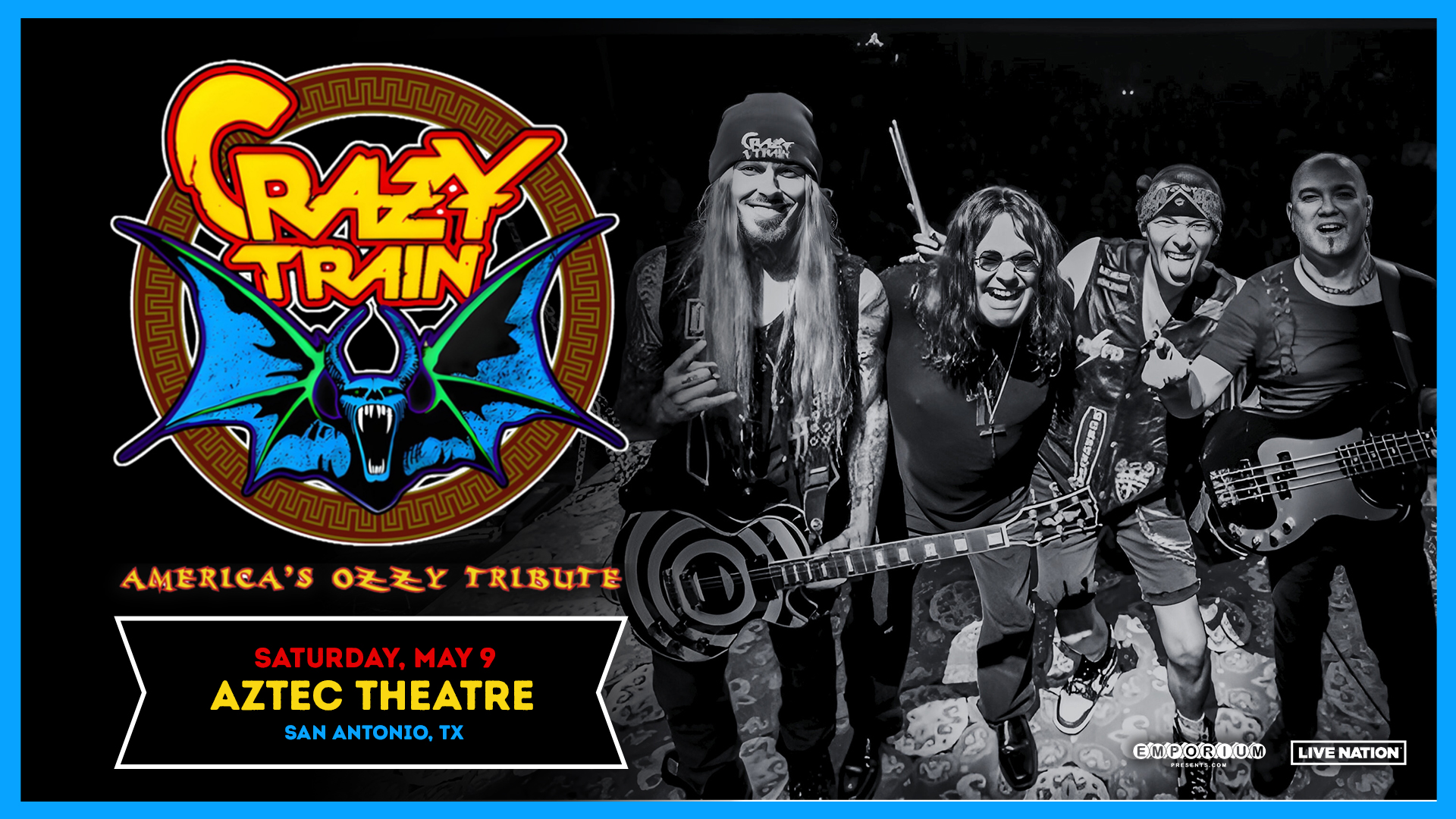 ⚠️ One week away from Crazy Train: America's Ozzy Tribute at the