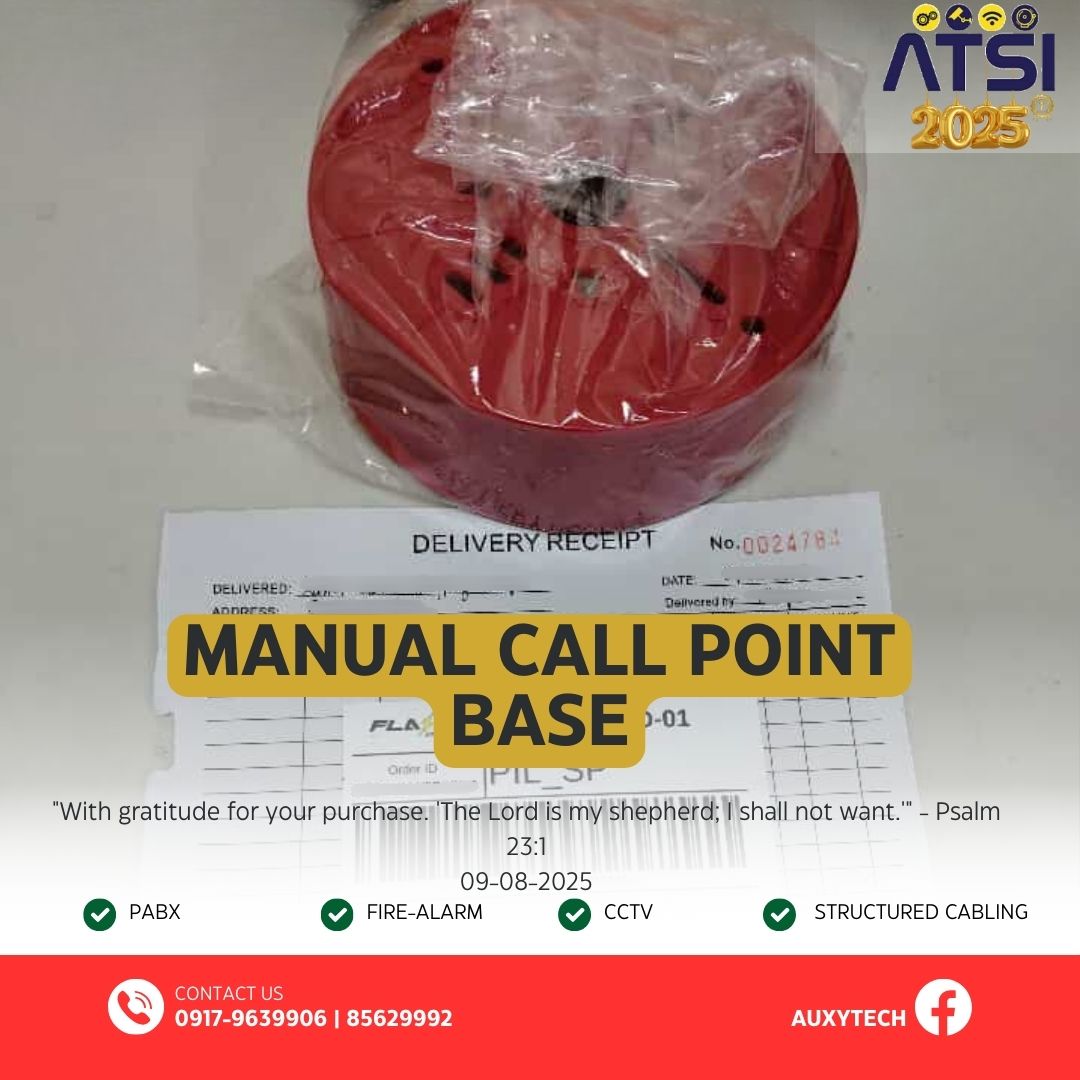 Auxytech - MANUAL CALL POINT BASE — Essential for Fire Safety Systems ...