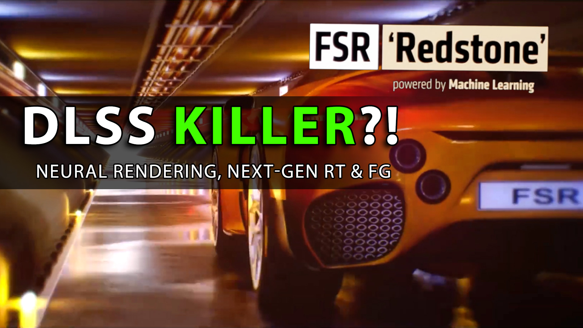 Red - RT: #DLSS KILLER! #FSR4 REDSTONE: Neural Rendering, Next-Gen RT ...