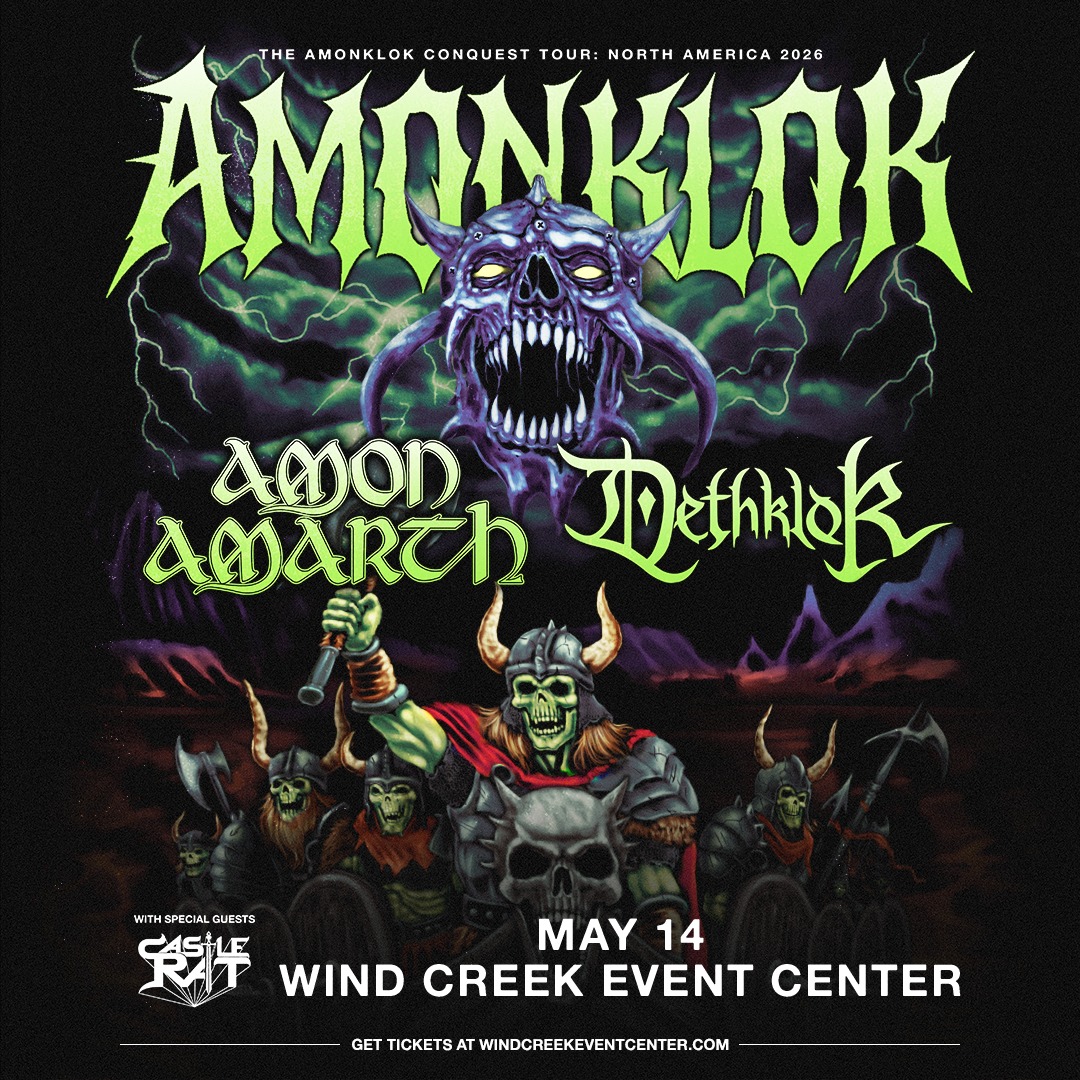 🚨2 select tickets for $120 all-in🚨 Swedish metal titans AMON