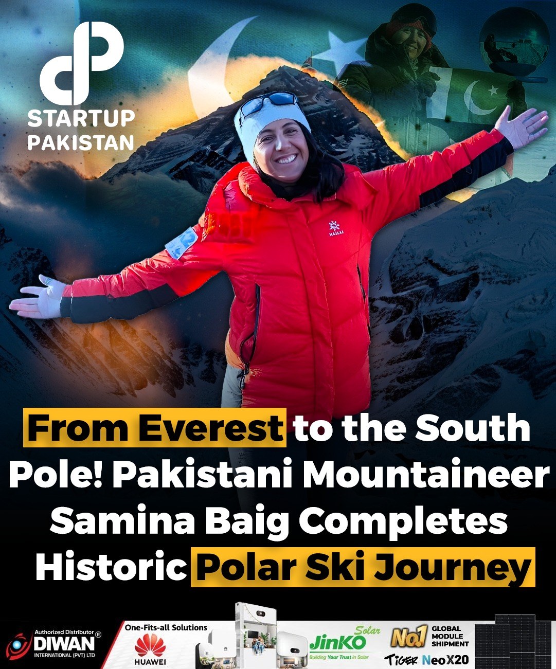 Startup - Pakistani mountaineer Samina Baig has achieved another ...