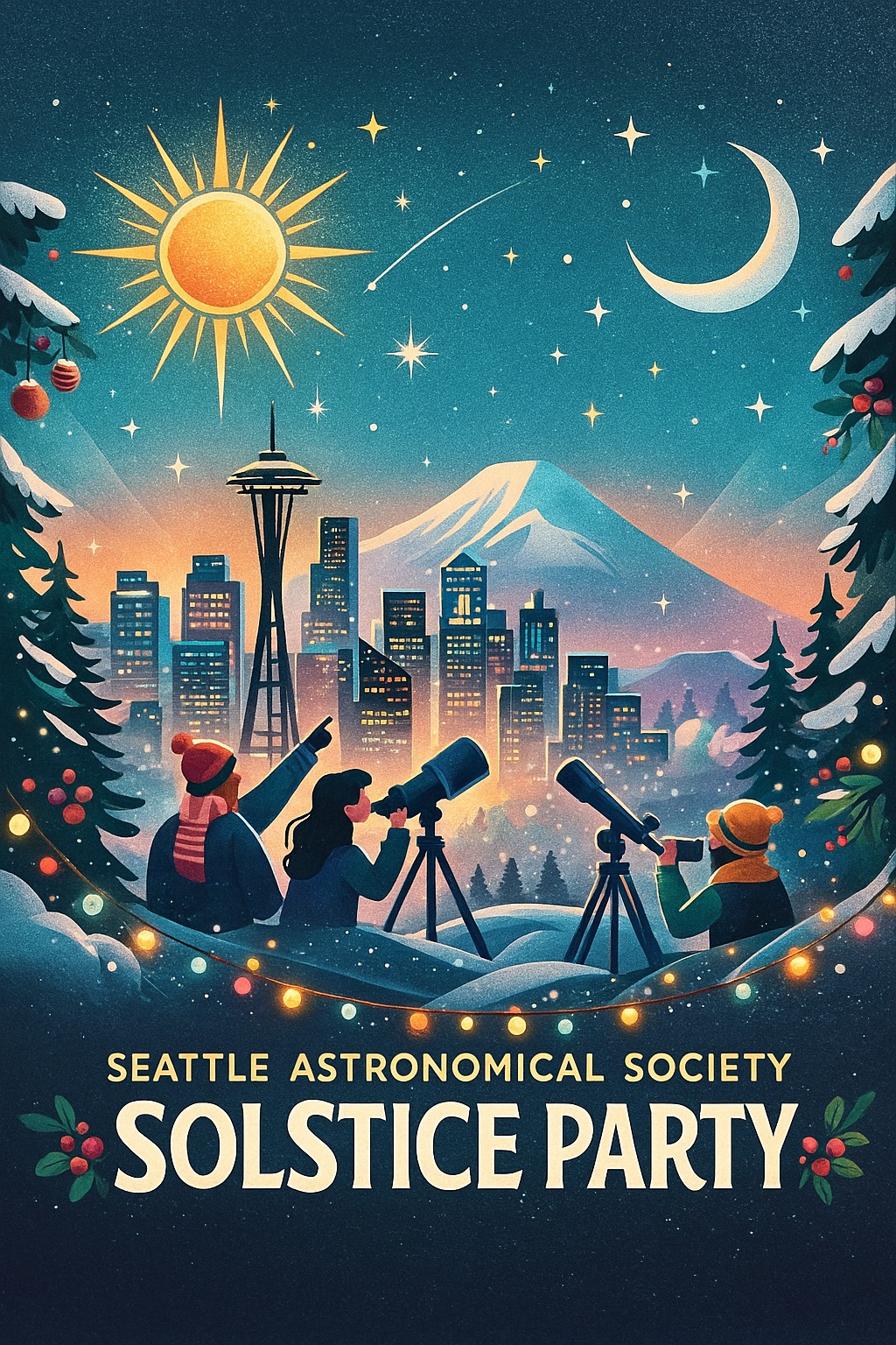 Seattle - Reminder: The SAS Solstice party: Wednesday Dec 17, 2025, 6: ...