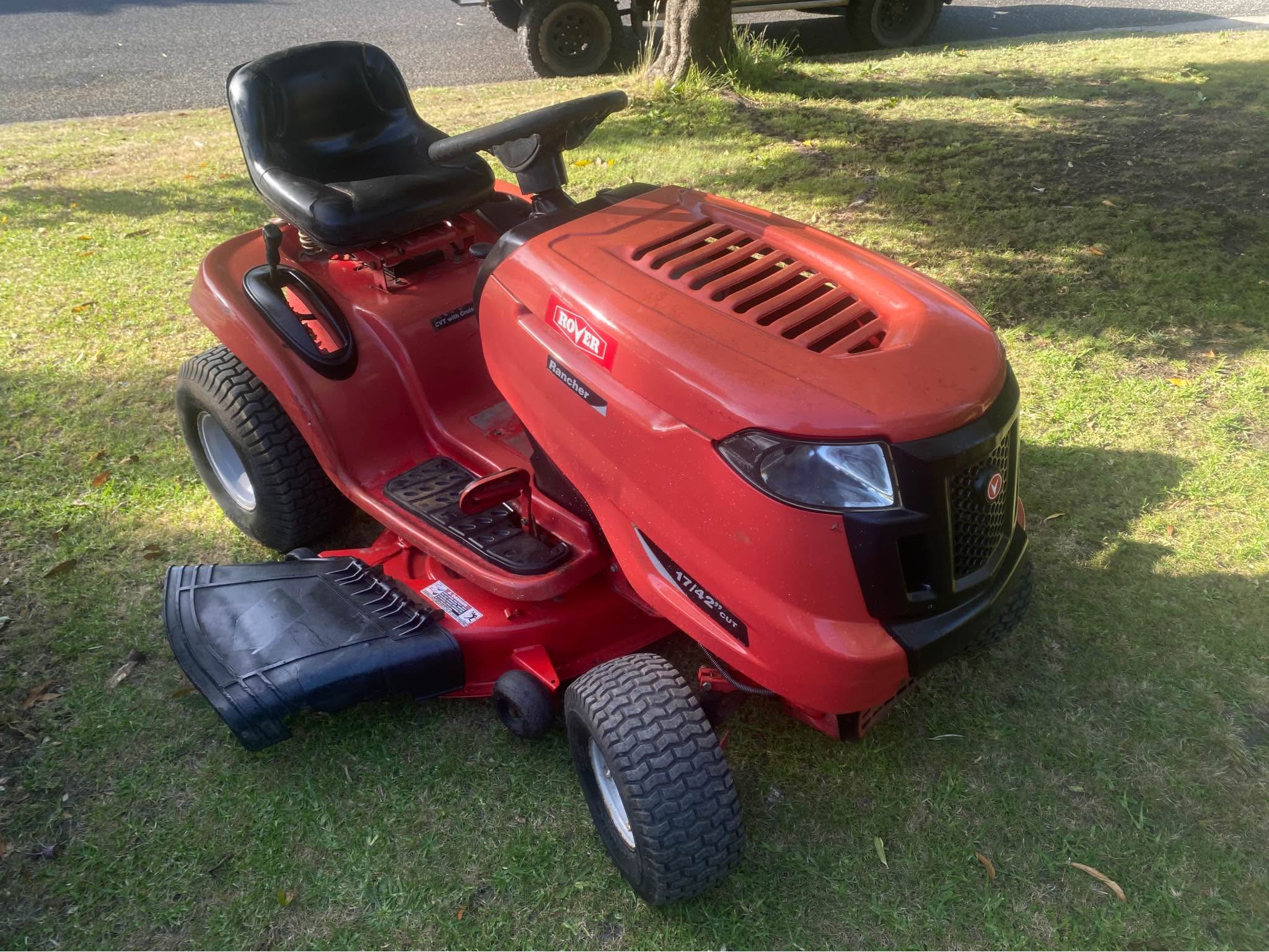 Rover Rancher 25/42 Ride on Mower - Lawn Mowers - Melbourne, Victoria ...