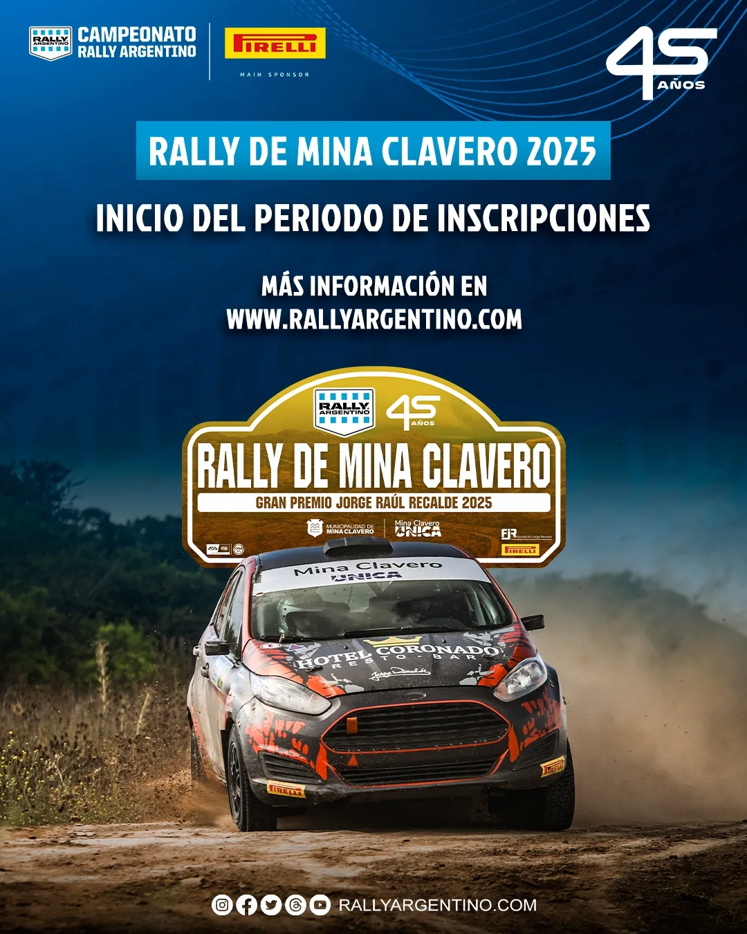 Rally - Inscripciones habilitadas 📝 Ya está abierto el período de ...
