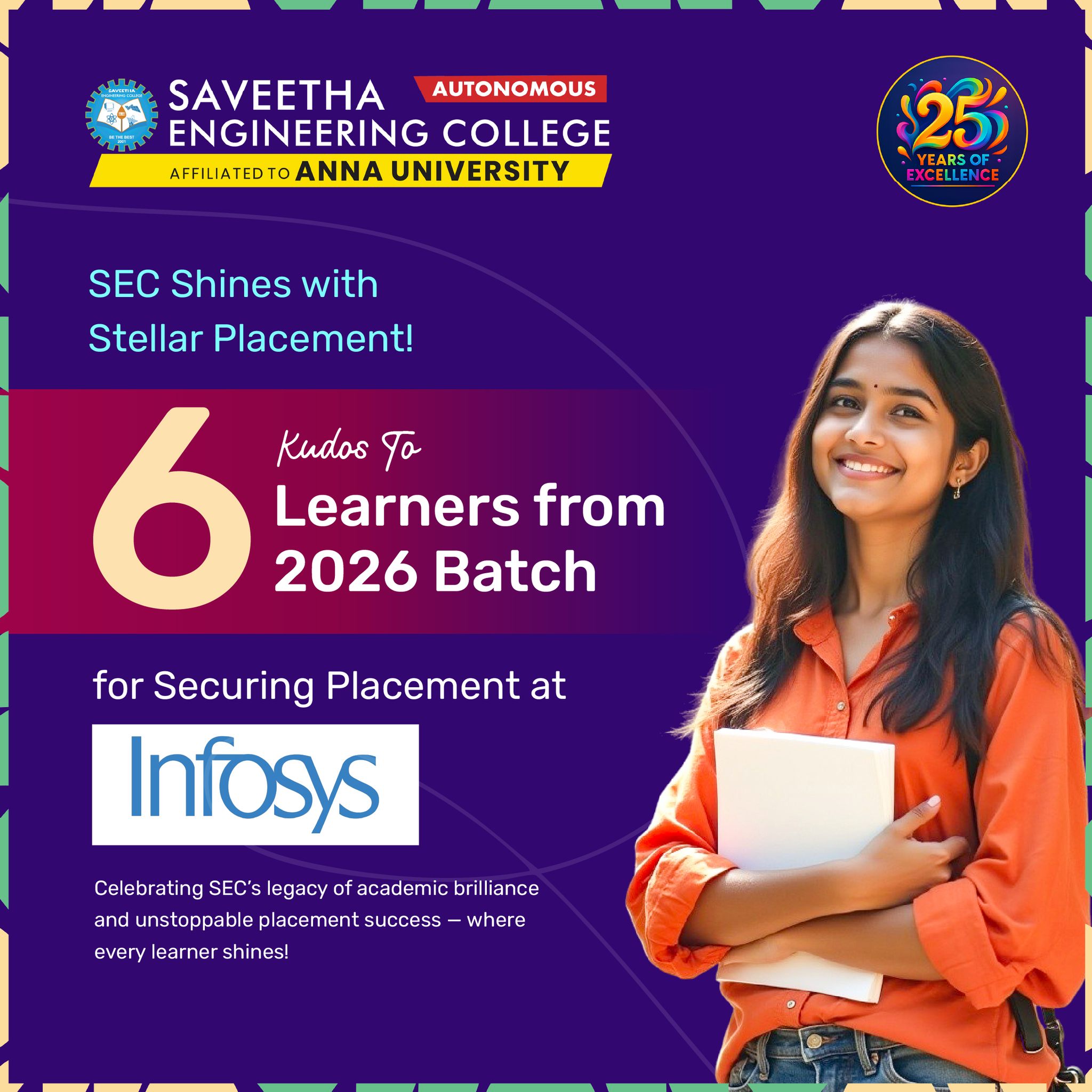 Saveetha - SEC Celebrates A Remarkable Milestone! :: 🎉 Hearty ...