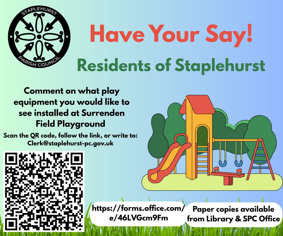 Staplehurst - 🎠 Have Your Say: Accessible Play at Surrenden Field 🎠 The ...