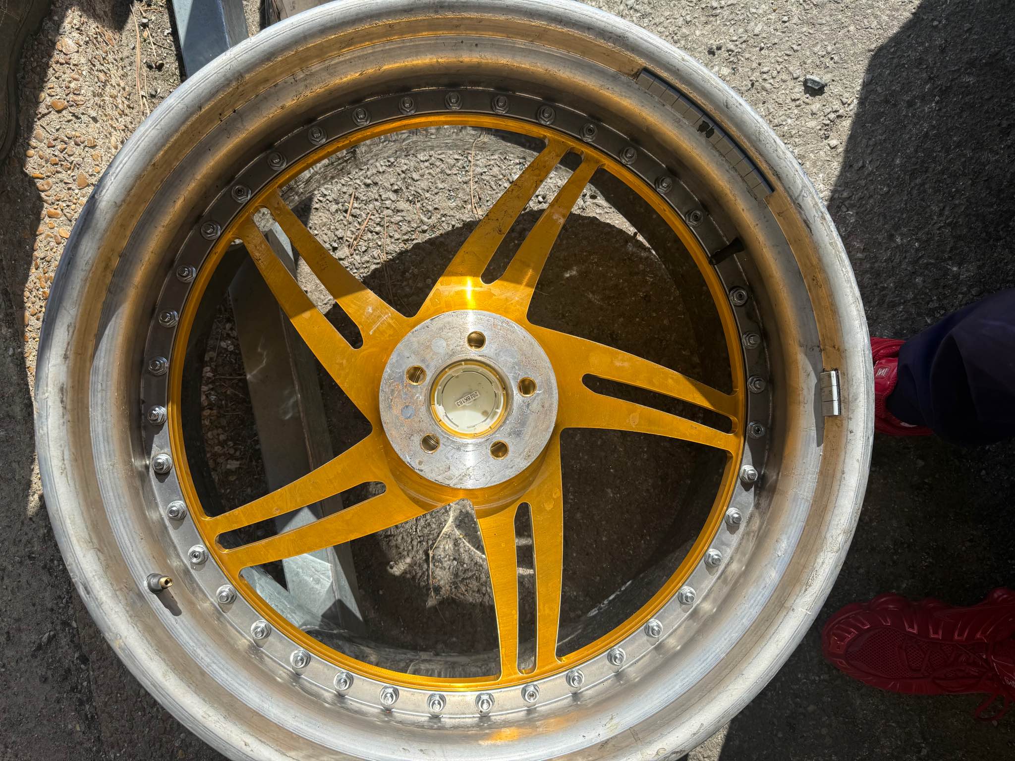 24s FOR SALE GOLD RUCCI FORGED RIMS WITH TIRES AND MATCHING STEERING ...