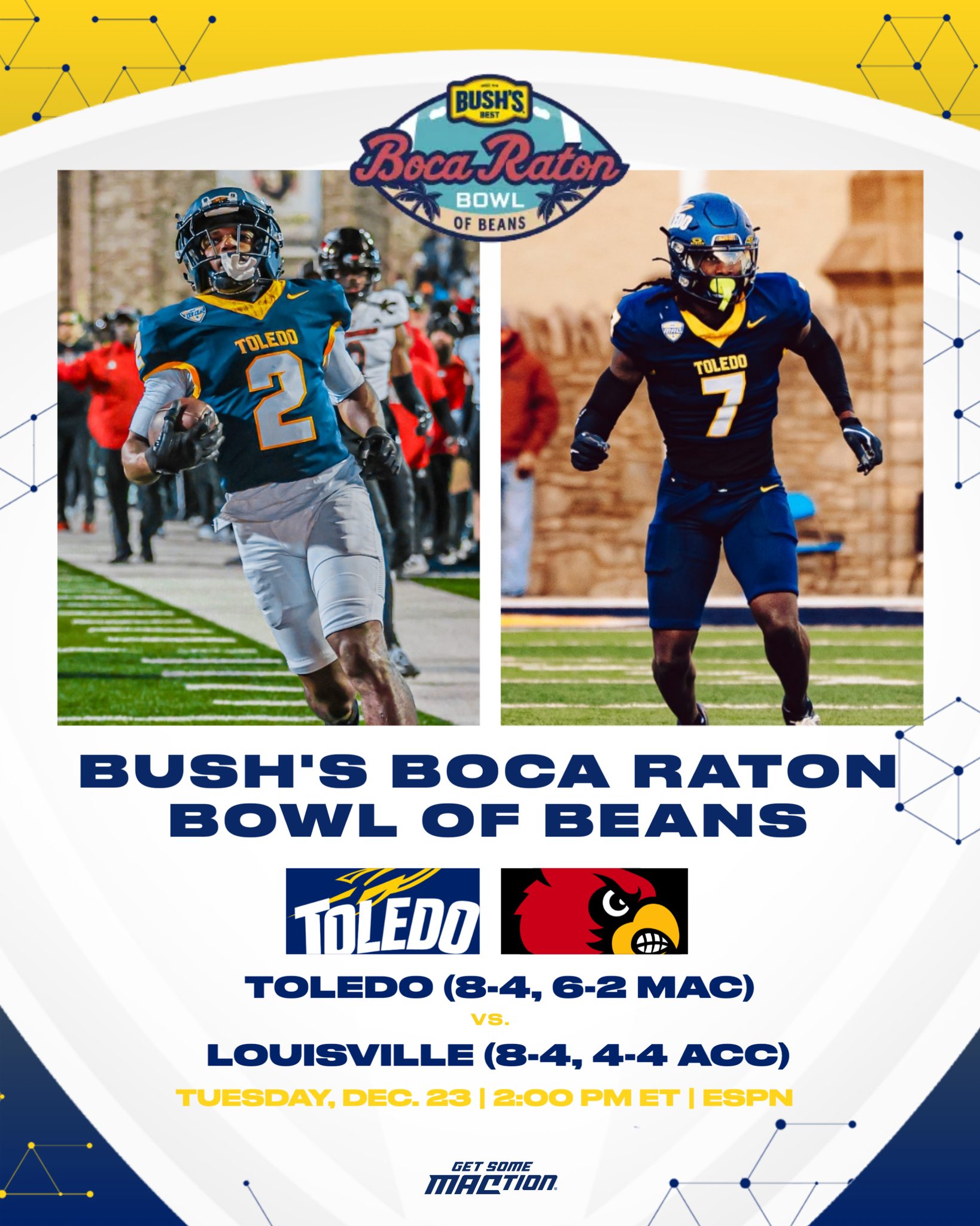 Mid-American - Toledo ️ Boca 🚀🏖️ The Rockets will take on Louisville on ...
