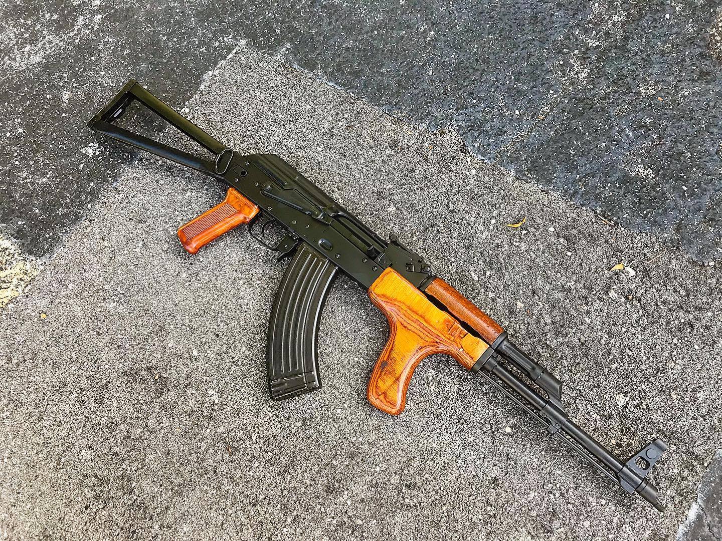 Romy akm side folder ready to go to its forever home. #akm #ak47
