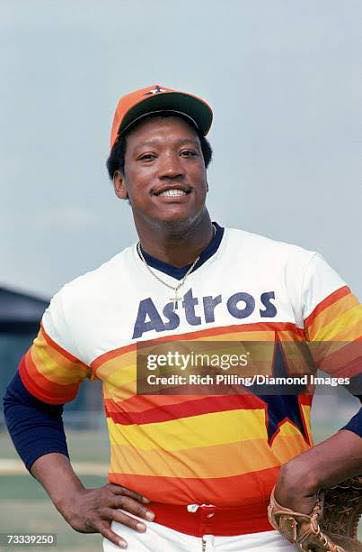 MLB ヒューストン・アストロズ　J.R.リチャード選手　ユニフォーム Today In 1980: Houston #Astros legend J.R. Richard hurls two