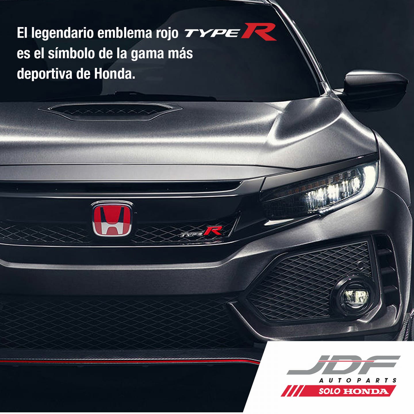 JDF Solo Honda - El emblema rojo #TypeR, es el símbolo de...