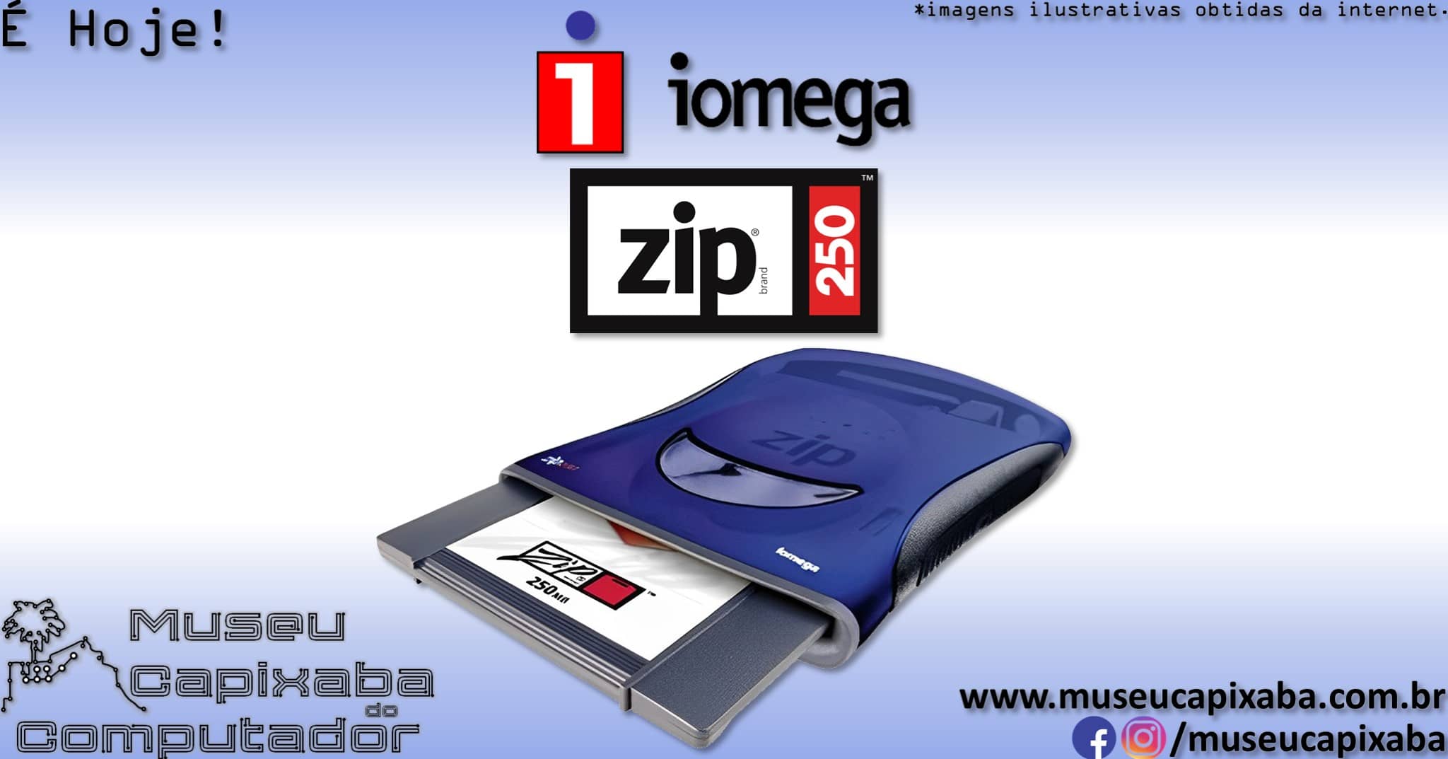 Our beloved **Iomega Zip Drive** turns 30! Have you used it?