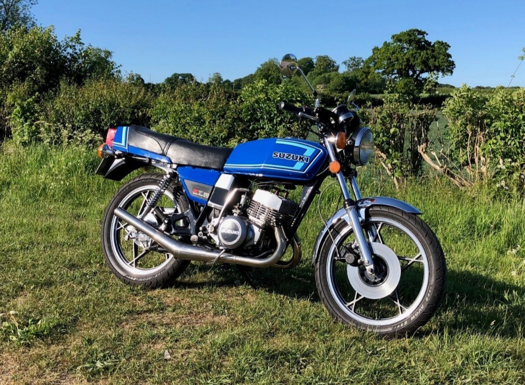 Feeling nostalgic for the 80s? This 1981 Suzuki GT 250 X7 is the
