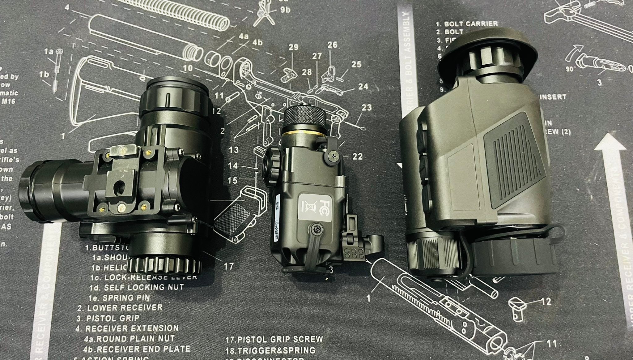 The AN/PAS-29A COTI (Clip On Thermal Imager) is the most versatile