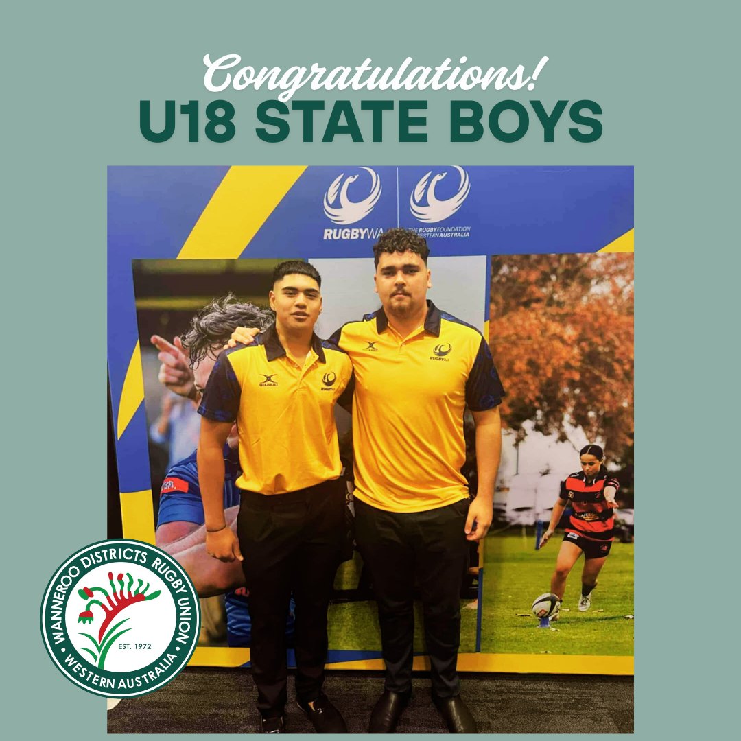 A big congratulations to our... - Wanneroo Rugby Union Club | Facebook