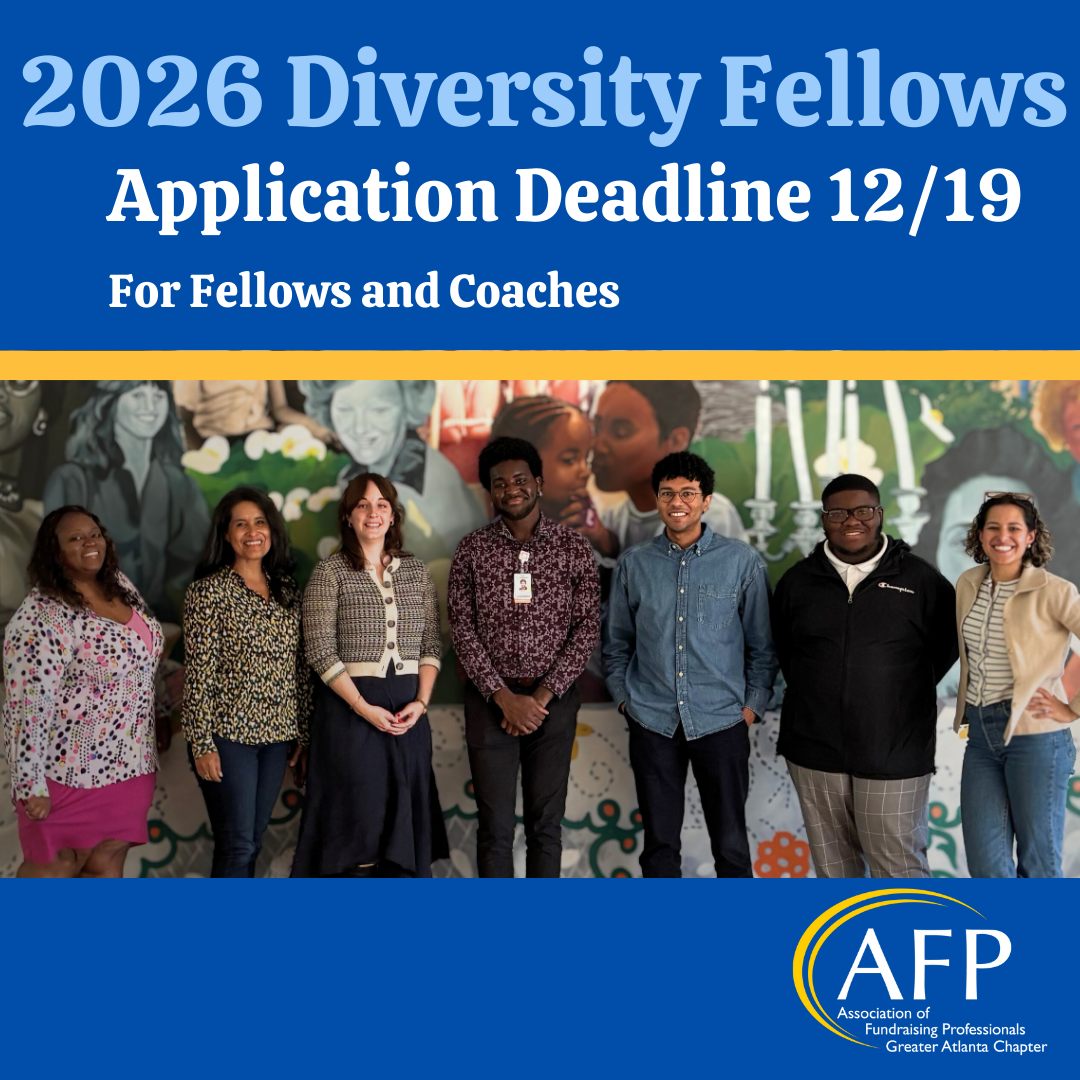 AFP Greater Atlanta is accepting applications for our 2026 Diversity ...