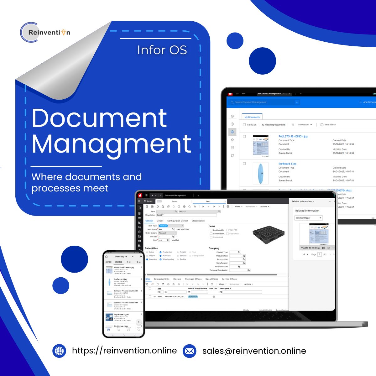 Reinvention - Infor Document Management (IDM) 📂 ไม่ต้องเสียเวลากับไฟล์ ...