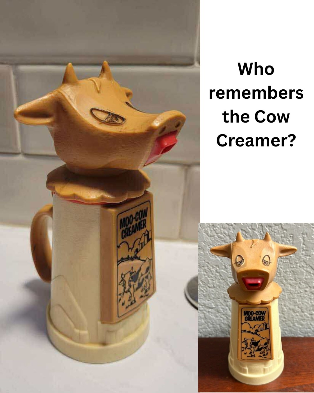 The Moo Cow Creamer from the 70s
