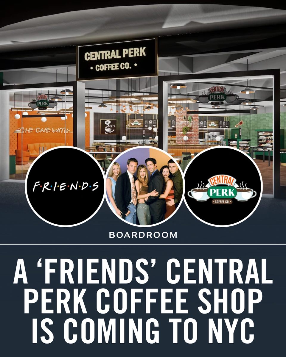 Boardroom - The iconic FRIENDS (TV Show) hangout is getting a permanent ...