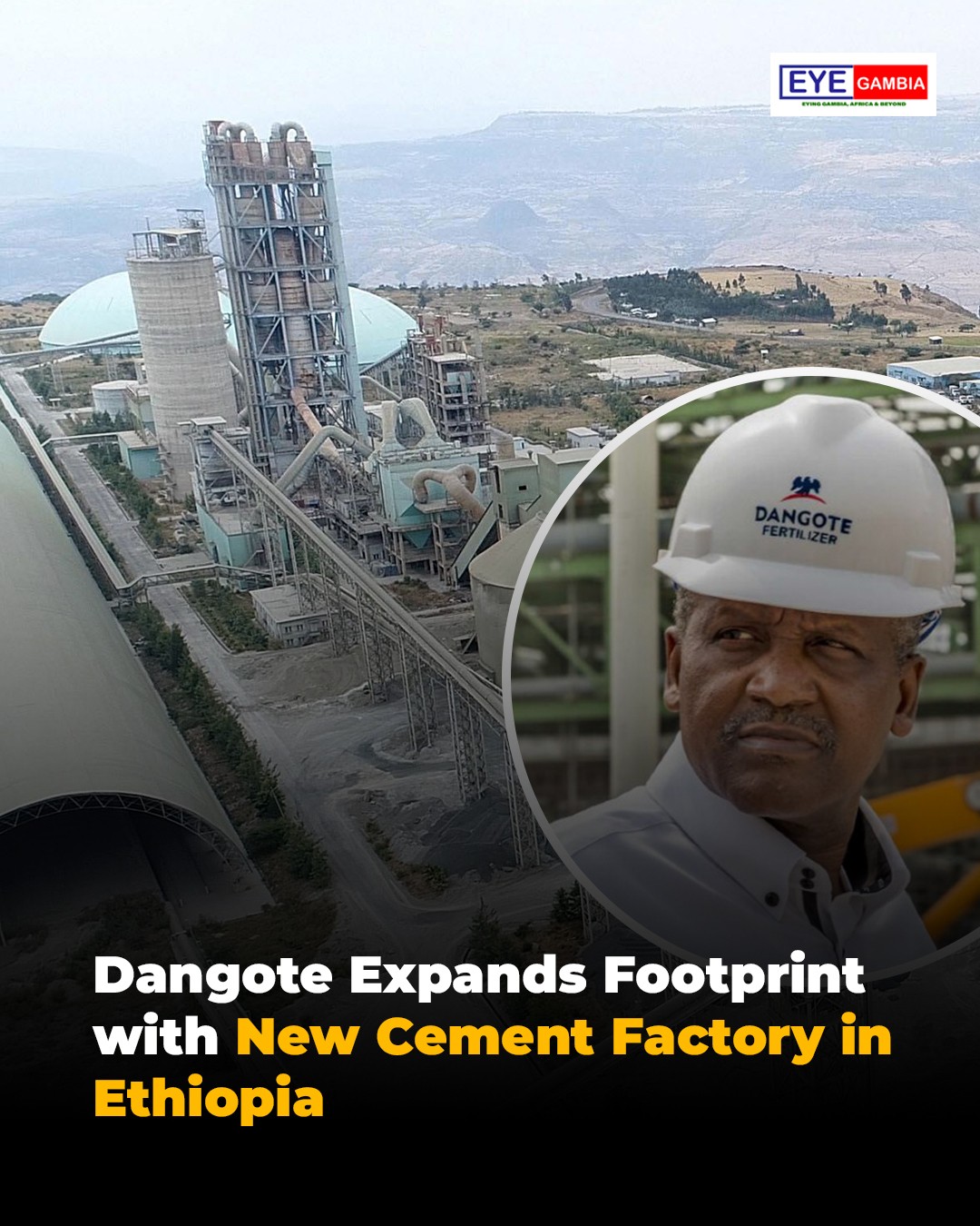 EYEGAMBIA - The Dangote Group has announced the... | Facebook