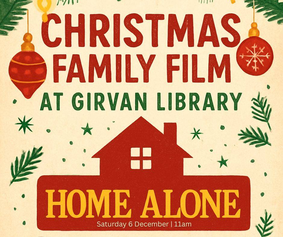 South - 🎄 Festive Family Film at Girvan Library! 🎬 Join us for a cosy ...