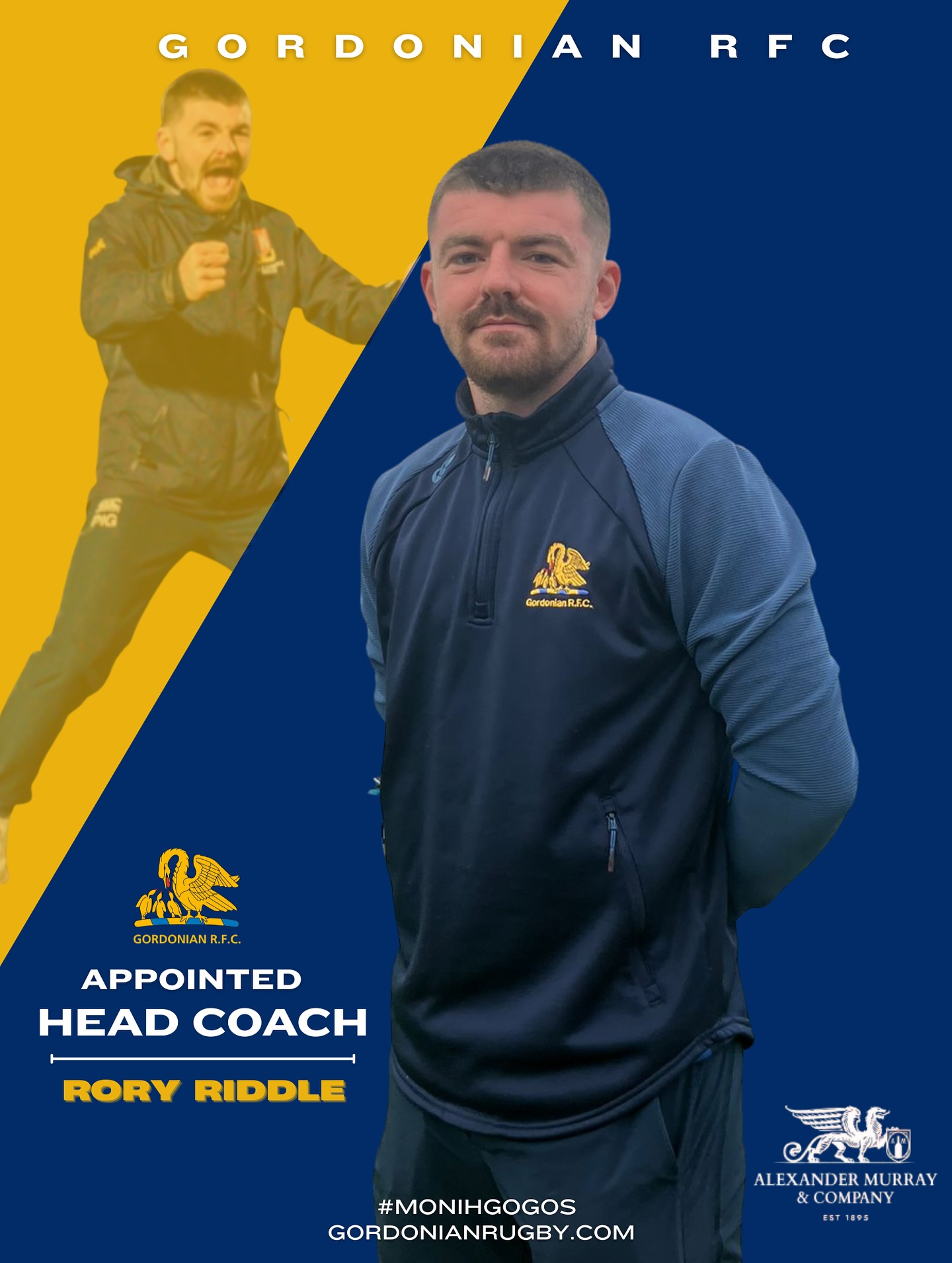 Gordonian RFC - We’re proud to welcome Rory Riddle as our... | Facebook