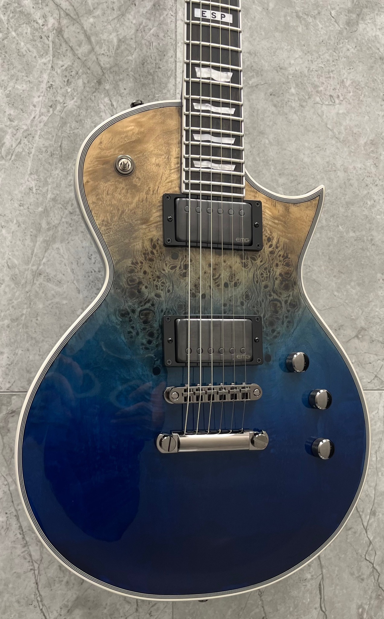 JUST ARRIVED ESP E-II Eclipse Guitar MADE IN JAPAN EII Blue 