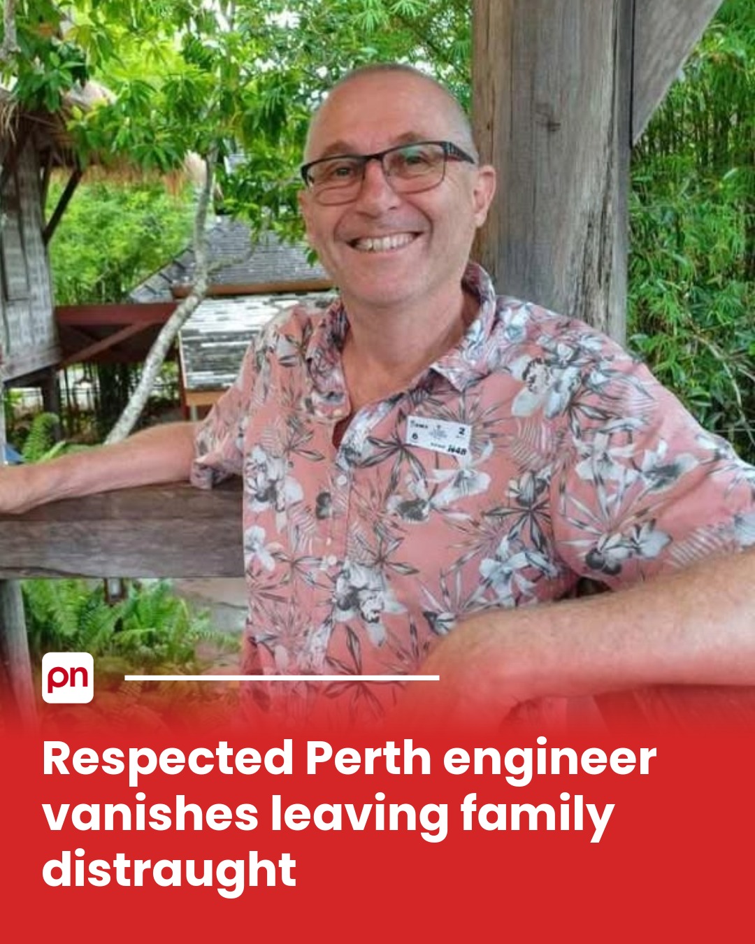 PerthNow - He hasn't been seen for six days. Link in comments for more ...