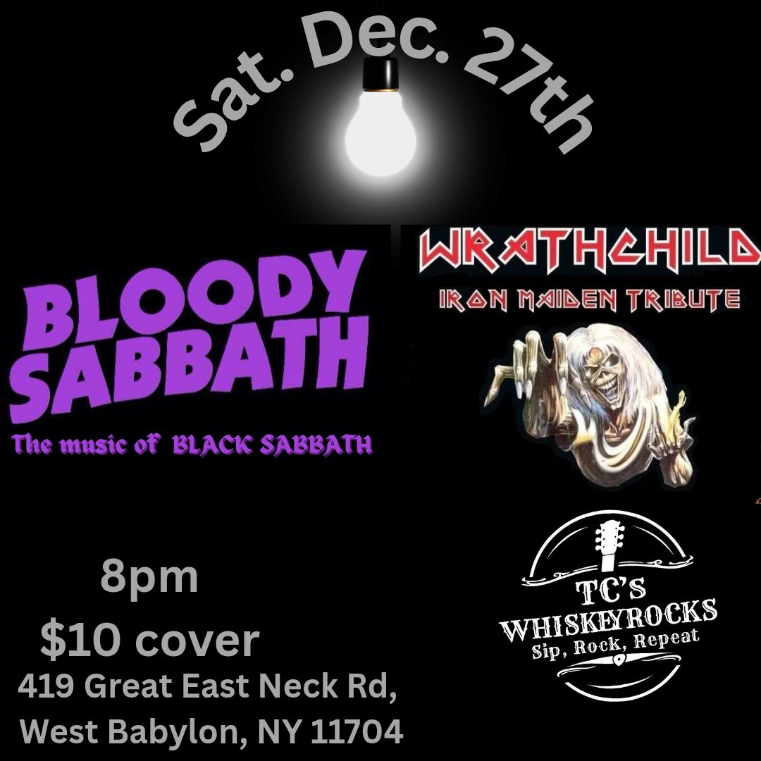 Bloody Sabbath & Wrathchild Live at TC's Whiskey Rocks