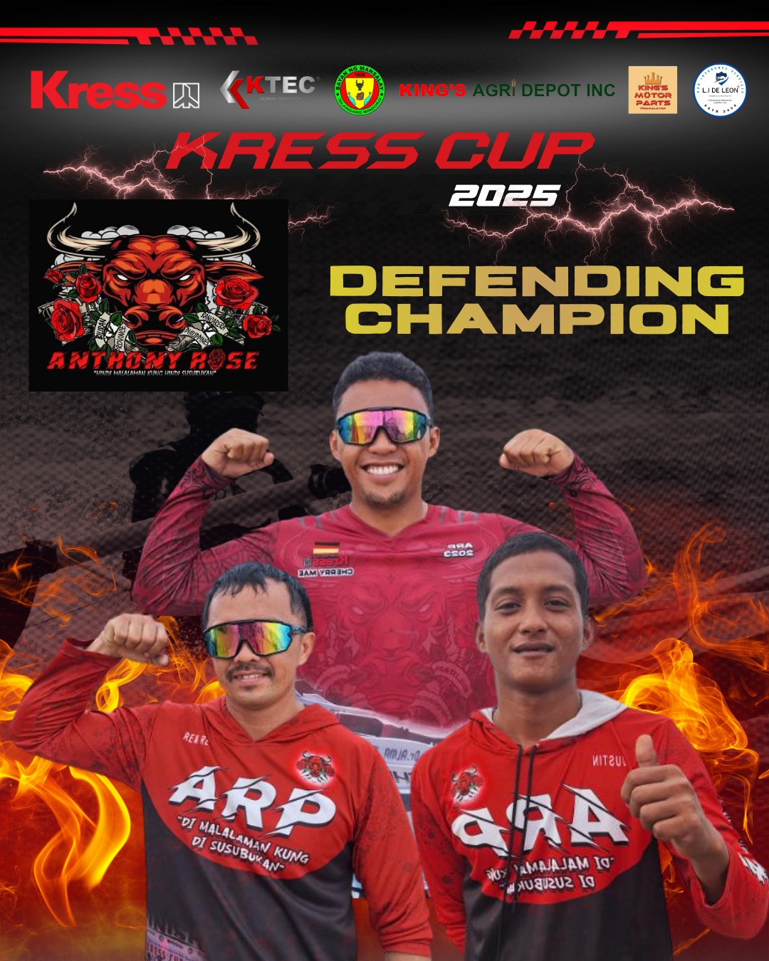 Meet the DEFENDING CHAMPION! Team ARP... - Kress Philippines | Facebook