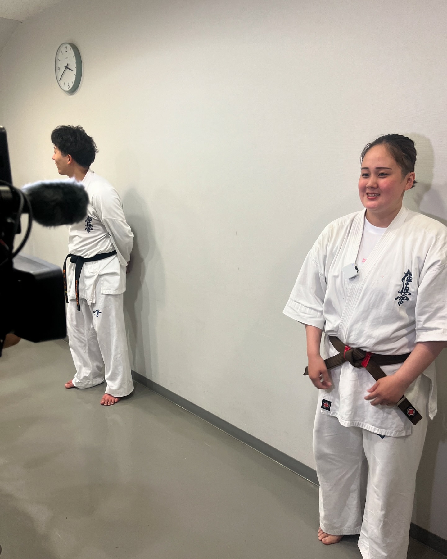 東日本大会 大会後は優勝した一般選手は極真オンラインのインタビュー
