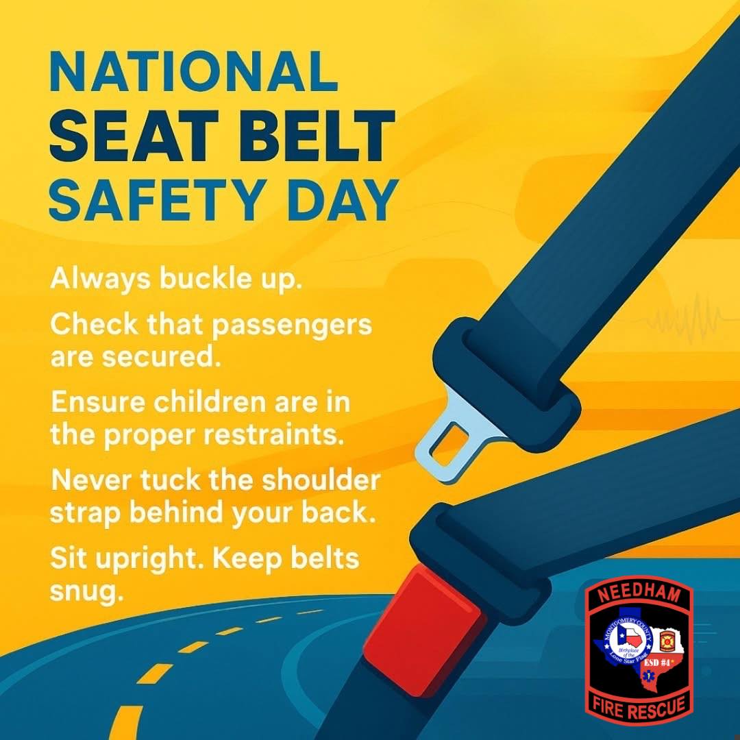Needham - November 14th is National Seat Belt Safety Day! According to ...
