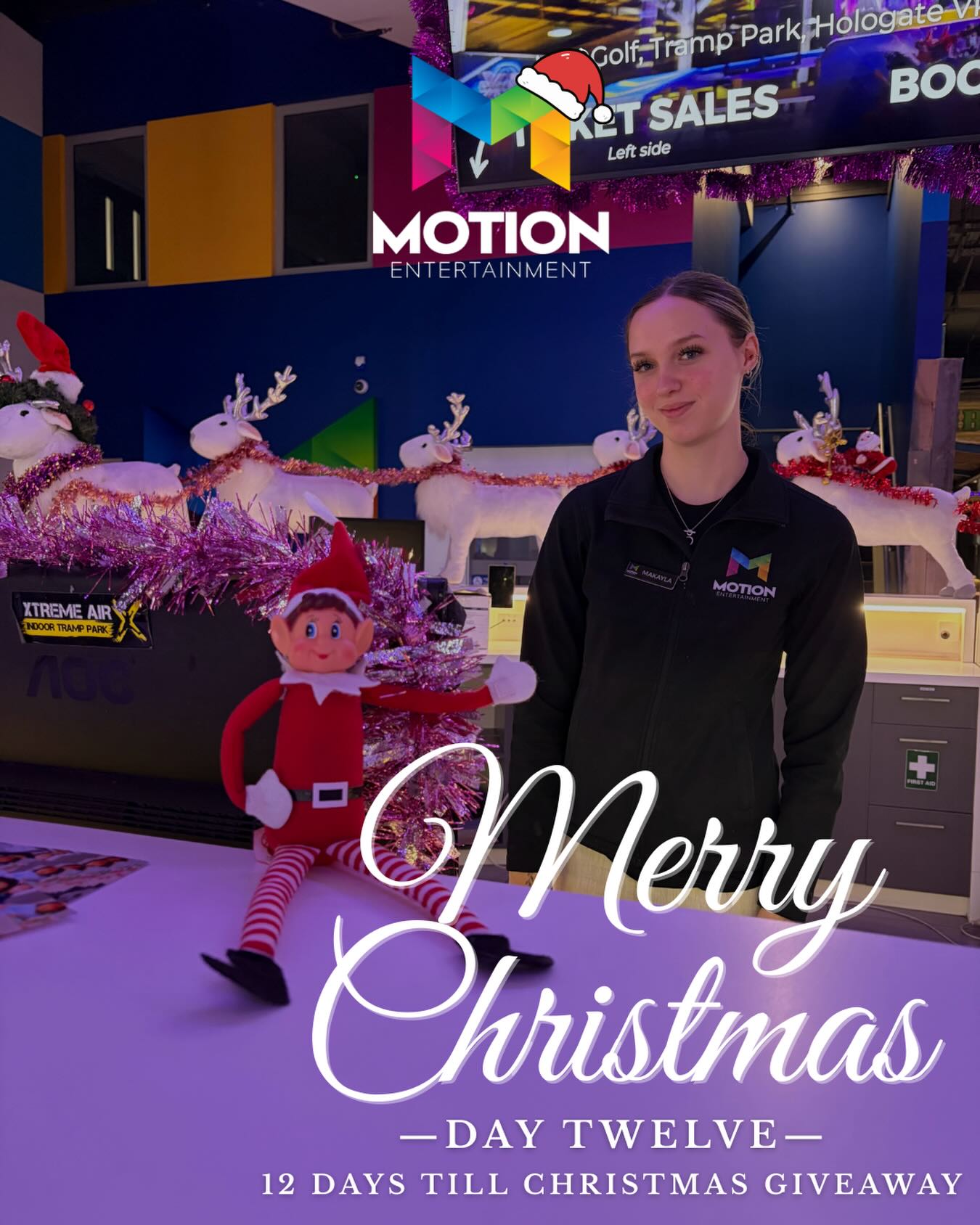 🎄 Day 12 of our 12 Days Til... - Motion Entertainment Rotorua | Facebook