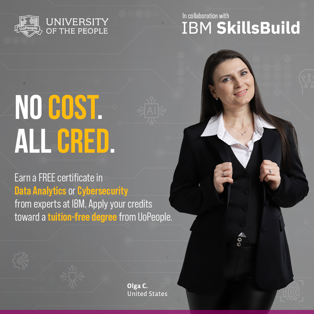 University - Reminder: 🌍 UoPeople + IBM have joined forces to open new ...