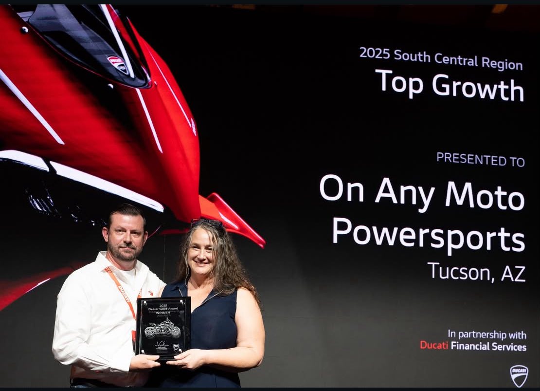 On Any Moto - 🏆 We’re honored to announce that we’ve... | Facebook