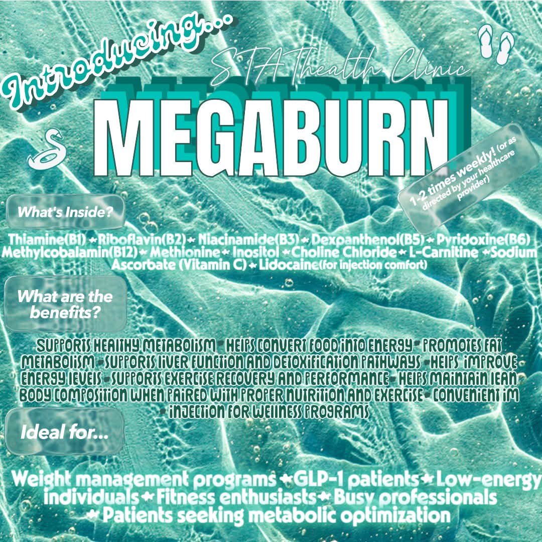 vitamin b12 fat burner injections palmetto ga Hey all! We are BEYOND excited to announce that we now have MegaBurn and NAD+ available! 🔥MegaBurn are a blend of B-Vitamins, Lipotropic Nutrients, L-Carnitine, and Vitamin-C! They are designed to and nails B12 Shot Benefits | Vitamin K injection for newborns Injection:IM