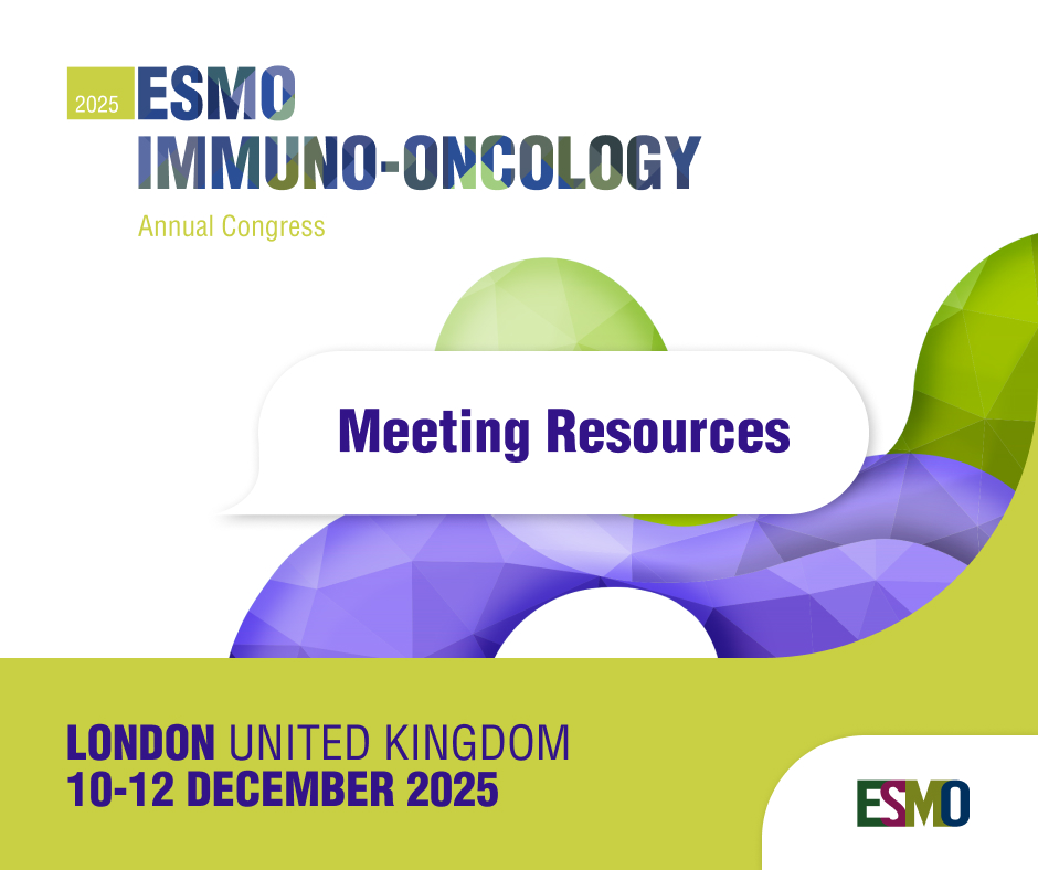 ESMO -... - ESMO - European Society for Medical Oncology