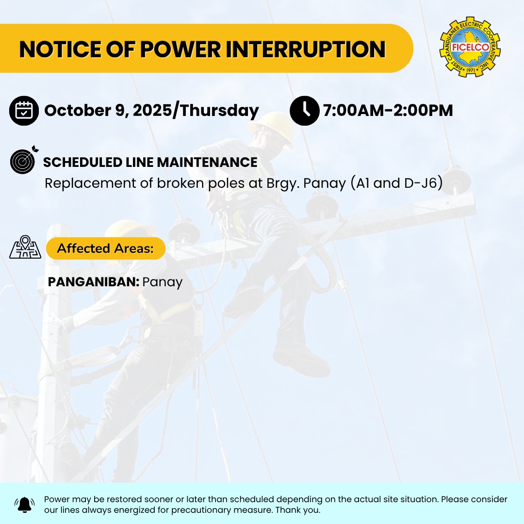 First... - First Catanduanes Electric Cooperative, INC.