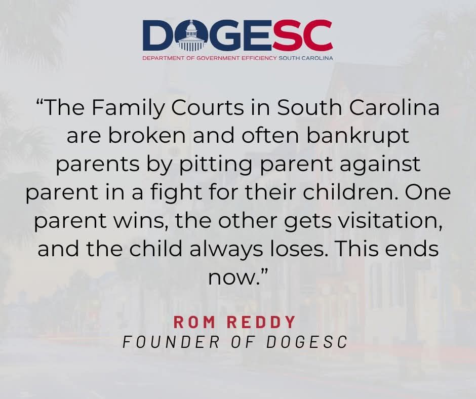 SALUDANow - DOGE SC The Equal Parenting Act restores... | Facebook