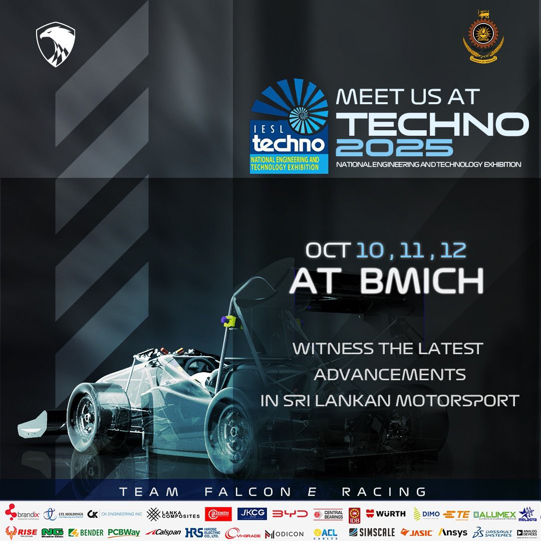 Team - Join Us at Techno Sri Lanka 2025! 🏎 We’re excited to announce ...