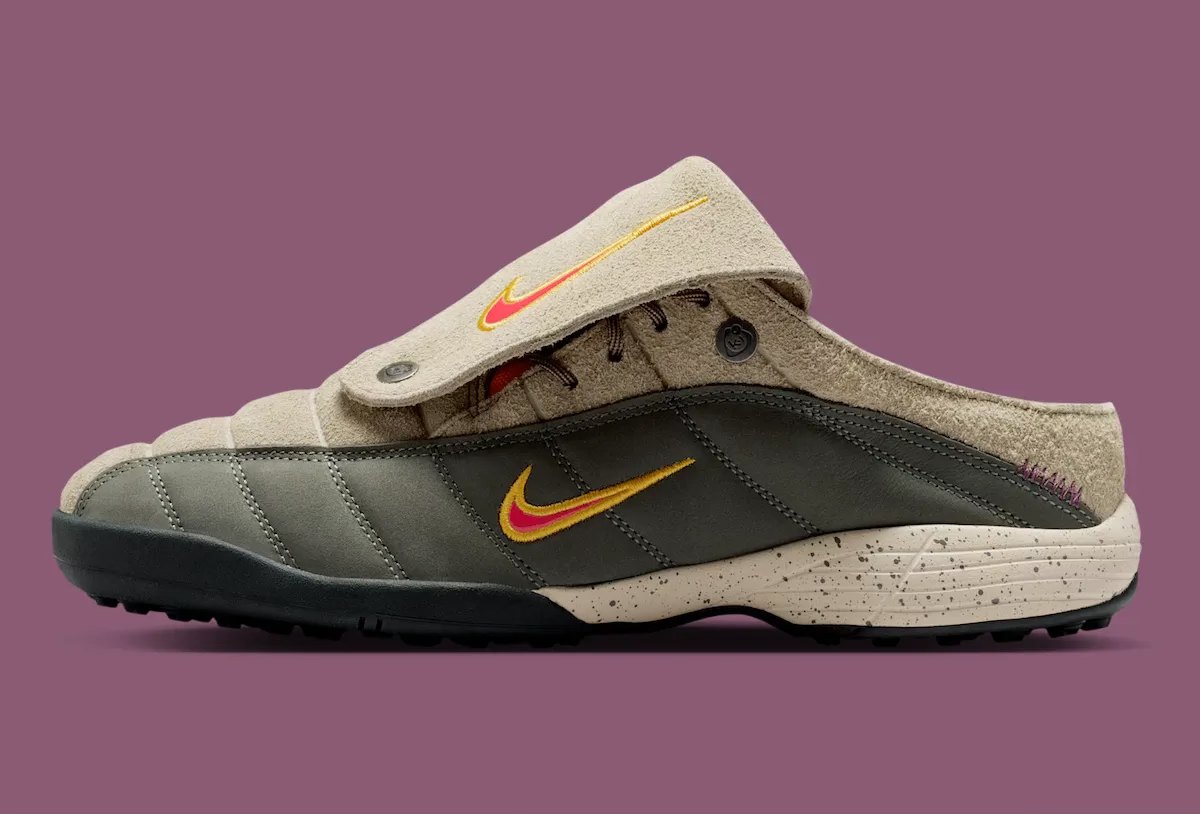 OFFICIAL PHOTOS: Kids of Immigrants x Nike T90 Mule “Khaki